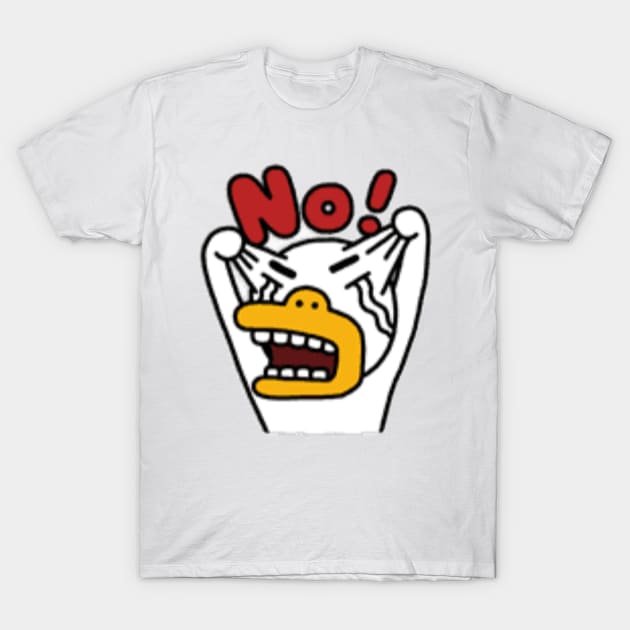 KakaoTalk Friends Tube (Angry) T-Shirt by icdeadpixels